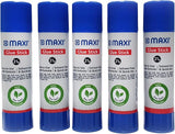 Maxi Glue Stick 21Gx5Pc,The Glues Fast, Strong And Durable, Highly Efficient Washable,Easy To Use Safe Formula Solvent Free Quick Dry.Non Toxic, Clear, St21G - 5 - Al Kabayel Discount CentreMaxi Glue Stick 21Gx5Pc,The Glues Fast, Strong And Durable, Highly Efficient Washable,Easy To Use Safe Formula Solvent Free Quick Dry.Non Toxic, Clear, St21G - 5GlueMAXIAl Kabayel Discount Centre