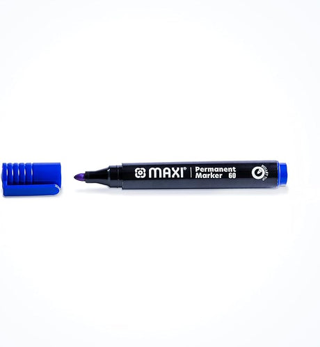Maxi Permanent Marker Chisel Box Of 10Pc Blue - Al Kabayel Discount CentreMaxi Permanent Marker Chisel Box Of 10Pc BluePens, Pencils & MarkersMAXIAl Kabayel Discount Centre
