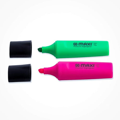 Maxi Super - Fluorescent Highlighter Wallet Of 4, 50/4 - Al Kabayel Discount CentreMaxi Super - Fluorescent Highlighter Wallet Of 4, 50/4Pens, Pencils & MarkersMAXIAl Kabayel Discount Centre
