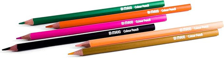 Maxi Triangular Colour Pencils 12 Colour In A Cardboard Box - Al Kabayel Discount CentreMaxi Triangular Colour Pencils 12 Colour In A Cardboard BoxColor PencilsMAXIAl Kabayel Discount Centre