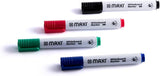 Maxi Whiteboard Marker Bullettip Wallet Of4Pcs,Assorted Colours Blue,Black,Red,Green, Dry Erase Writes Clear Wipes Out Instant, 600 - 4 - Al Kabayel Discount CentreMaxi Whiteboard Marker Bullettip Wallet Of4Pcs,Assorted Colours Blue,Black,Red,Green, Dry Erase Writes Clear Wipes Out Instant, 600 - 4Pens, Pencils & MarkersMAXIAl Kabayel Discount Centre