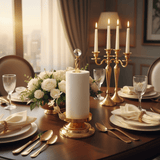 Maximan Golden Metal Paper Towel Holder | Twisted Crystal Top | 35×12cm - Al Kabayel Discount CentreMaximan Golden Metal Paper Towel Holder | Twisted Crystal Top | 35×12cmNapkin Holders & Tissue BoxMAXIMANAl Kabayel Discount Centre