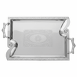 Maximan Silver Stainless Steel Serving Tray | 48 × 34.5 cm | Premium Engraved Design with Handles - Al Kabayel Discount CentreMaximan Silver Stainless Steel Serving Tray | 48 × 34.5 cm | Premium Engraved Design with HandlesServing TraysMAXIMANAl Kabayel Discount Centre