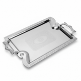 Maximan Silver Stainless Steel Serving Tray with Handles — 40×29cm - Al Kabayel Discount CentreMaximan Silver Stainless Steel Serving Tray with Handles — 40×29cmServing TraysMAXIMANAl Kabayel Discount Centre