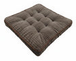 MaximHome Premium Velour Fabric Square Cushion with Matching Brown Border – Rich Brown Decorative Throw Pillow, 40×40×7 cm - Al Kabayel Discount CentreMaximHome Premium Velour Fabric Square Cushion with Matching Brown Border – Rich Brown Decorative Throw Pillow, 40×40×7 cmFloor Pillows & CushionsMAXIHOMEAl Kabayel Discount Centre