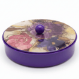 May Flower Premium Round Purple Candy Box with Ornate Lid for Luxury Table Presentation – 20cm - Al Kabayel Discount CentreMay Flower Premium Round Purple Candy Box with Ornate Lid for Luxury Table Presentation – 20cmJars & Food SaversMAY FLOWERAl Kabayel Discount Centre