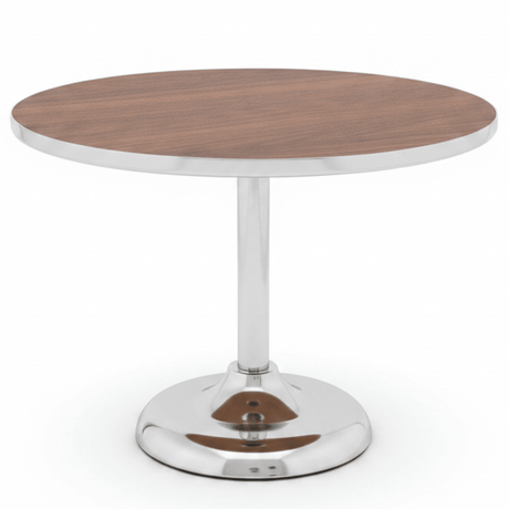 May Flower Round Cake Stand | Wood & Silver Stainless Steel | 35×27cm - Al Kabayel Discount CentreMay Flower Round Cake Stand | Wood & Silver Stainless Steel | 35×27cmServing TraysMAY FLOWERAl Kabayel Discount Centre