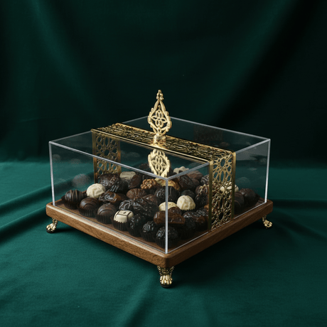 May Flower Square Wooden Serving Tray with Protective Acrylic Lid – Decorative and Functional – 24 × 14 cm - Al Kabayel Discount CentreMay Flower Square Wooden Serving Tray with Protective Acrylic Lid – Decorative and Functional – 24 × 14 cmServing TraysMAY FLOWERAl Kabayel Discount Centre