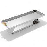 May Flower Stainless Steel Rectangle Silver Serving Tray | 50×15cm | - Al Kabayel Discount CentreMay Flower Stainless Steel Rectangle Silver Serving Tray | 50×15cm |Serving TraysMAY FLOWERAl Kabayel Discount Centre