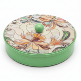 May Flower Stylish Round Green Candy Box with Lid for Snacks & Dry Fruit Storage – 20cm - Al Kabayel Discount CentreMay Flower Stylish Round Green Candy Box with Lid for Snacks & Dry Fruit Storage – 20cmJars & Food SaversMAY FLOWERAl Kabayel Discount Centre