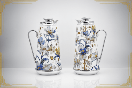 Mayflower 29pcs Tea & Coffee Set Ceramic&Glass Elegent Flower Design White With Silver - Al Kabayel Discount CentreMayflower 29pcs Tea & Coffee Set Ceramic&Glass Elegent Flower Design White With SilverTea SetsMAYFLOWERAl Kabayel Discount Centre