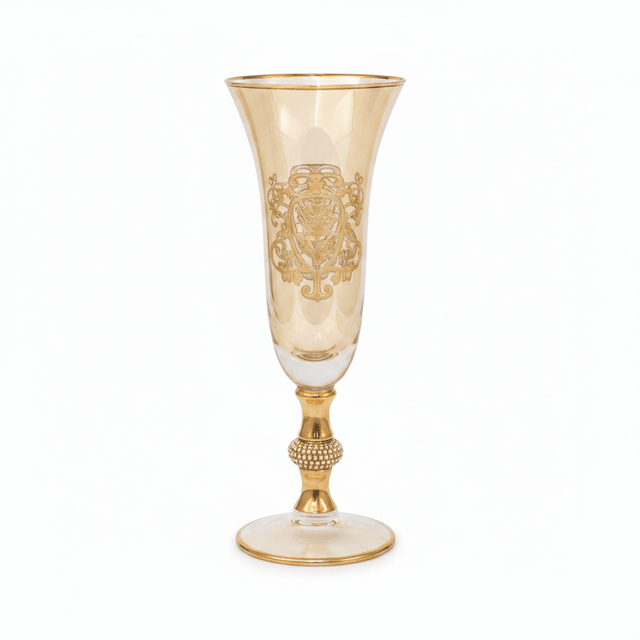 Mayflower 6-Piece Gold Stem Glass Set - 20×7 cm - Al Kabayel Discount CentreMayflower 6-Piece Gold Stem Glass Set - 20×7 cmDrinkware SetsMAYFLOWERAl Kabayel Discount Centre
