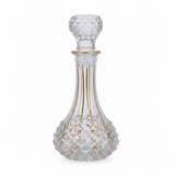 Mayflower 7 Pcs Crystal Glass Decanter Set – 1 Decanter & 6 Glasses - Gold Accent Diamond Cut - Al Kabayel Discount CentreMayflower 7 Pcs Crystal Glass Decanter Set – 1 Decanter & 6 Glasses - Gold Accent Diamond CutDrinkware SetsMAYFLOWERAl Kabayel Discount Centre