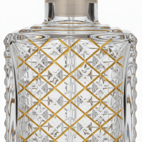 Mayflower Crystal Glass Perfume Bottle with Golden Design — 250ml - Al Kabayel Discount CentreMayflower Crystal Glass Perfume Bottle with Golden Design — 250mlPerfume BottlesMAYFLOWERAl Kabayel Discount Centre