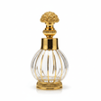 Mayflower Glass Perfume Bottle With Gold Filigree Rose Cap – 200ml - Al Kabayel Discount CentreMayflower Glass Perfume Bottle With Gold Filigree Rose Cap – 200mlPerfume BottlesMAYFLOWERAl Kabayel Discount Centre