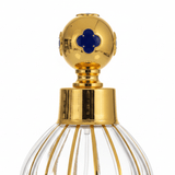 Mayflower Glass Perfume Bottle with Gold Metal Base — 200ml - Navy Blue / Red - Al Kabayel Discount CentreMayflower Glass Perfume Bottle with Gold Metal Base — 200ml - Navy Blue / RedPerfume BottlesMAYFLOWERAl Kabayel Discount Centre