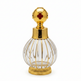 Mayflower Glass Perfume Bottle with Gold Metal Base — 200ml - Navy Blue / Red - Al Kabayel Discount CentreMayflower Glass Perfume Bottle with Gold Metal Base — 200ml - Navy Blue / RedPerfume BottlesMAYFLOWERAl Kabayel Discount Centre