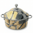 MayFlower Insulated Stainless Steel Thermal Hot Pot – 500 ml Cream Finish with Grey Floral Design for Food Storage - Al Kabayel Discount CentreMayFlower Insulated Stainless Steel Thermal Hot Pot – 500 ml Cream Finish with Grey Floral Design for Food StorageCasserolesMAY FLOWERAl Kabayel Discount Centre