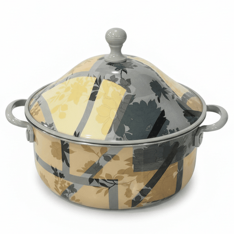 MayFlower Insulated Stainless Steel Thermal Hot Pot – 500 ml Cream Finish with Grey Floral Design for Food Storage - Al Kabayel Discount CentreMayFlower Insulated Stainless Steel Thermal Hot Pot – 500 ml Cream Finish with Grey Floral Design for Food StorageCasserolesMAY FLOWERAl Kabayel Discount Centre