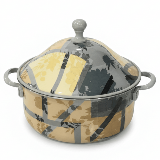 MayFlower Insulated Stainless Steel Thermal Hot Pot – 500 ml Cream Finish with Grey Floral Design for Food Storage - Al Kabayel Discount CentreMayFlower Insulated Stainless Steel Thermal Hot Pot – 500 ml Cream Finish with Grey Floral Design for Food StorageCasserolesMAY FLOWERAl Kabayel Discount Centre