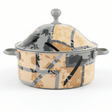 MayFlower Large Insulated Thermal Food Warmer – 1500 ml Cream Body with Grey Flower Design for Serving - Al Kabayel Discount CentreMayFlower Large Insulated Thermal Food Warmer – 1500 ml Cream Body with Grey Flower Design for ServingCasserolesMAY FLOWERAl Kabayel Discount Centre