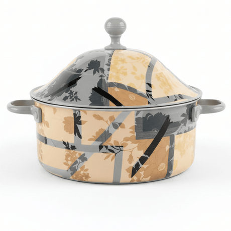 MayFlower Large Insulated Thermal Food Warmer – 1500 ml Cream Body with Grey Flower Design for Serving - Al Kabayel Discount CentreMayFlower Large Insulated Thermal Food Warmer – 1500 ml Cream Body with Grey Flower Design for ServingCasserolesMAY FLOWERAl Kabayel Discount Centre