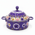 Mayflower Medium Size Stainless Steel Hotpot with Decorative Purple Flower Pattern Practical and Stylish 2500 ml - Al Kabayel Discount CentreMayflower Medium Size Stainless Steel Hotpot with Decorative Purple Flower Pattern Practical and Stylish 2500 mlCasserolesMAYFLOWERAl Kabayel Discount Centre