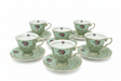 Mayflower Porcelain Cup & Saucer Set Green – 6 Pcs | 125ml - Al Kabayel Discount CentreMayflower Porcelain Cup & Saucer Set Green – 6 Pcs | 125mlTea SetsMAYFLOWERAl Kabayel Discount Centre
