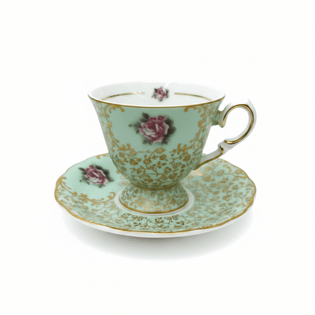 Mayflower Porcelain Cup & Saucer Set Green – 6 Pcs | 125ml - Al Kabayel Discount CentreMayflower Porcelain Cup & Saucer Set Green – 6 Pcs | 125mlTea SetsMAYFLOWERAl Kabayel Discount Centre