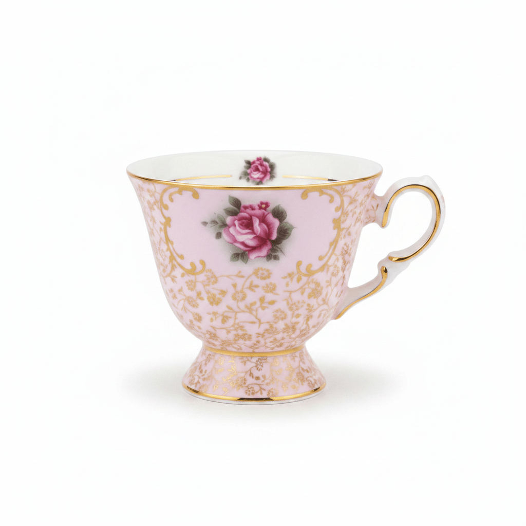 Mayflower Porcelain Cup & Saucer Set Pink – 6 Pcs | 125ml - Al Kabayel Discount CentreMayflower Porcelain Cup & Saucer Set Pink – 6 Pcs | 125mlTea SetsMAYFLOWERAl Kabayel Discount Centre