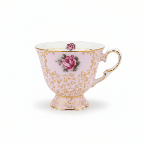 Mayflower Porcelain Cup & Saucer Set Pink – 6 Pcs | 125ml - Al Kabayel Discount CentreMayflower Porcelain Cup & Saucer Set Pink – 6 Pcs | 125mlTea SetsMAYFLOWERAl Kabayel Discount Centre