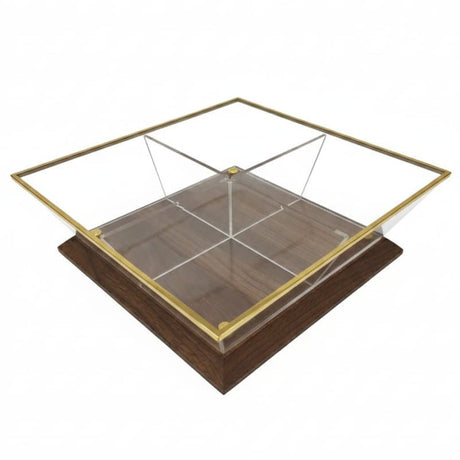 Mayflower Quad Delight Acrylic Candy Box with Wooden Stand – 30×26 cm - Al Kabayel Discount CentreMayflower Quad Delight Acrylic Candy Box with Wooden Stand – 30×26 cmJars & Food SaversMAYFLOWERAl Kabayel Discount Centre