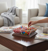 Mayflower Quad Delight Acrylic Candy Box with Wooden Stand – 30×26 cm - Al Kabayel Discount CentreMayflower Quad Delight Acrylic Candy Box with Wooden Stand – 30×26 cmJars & Food SaversMAYFLOWERAl Kabayel Discount Centre