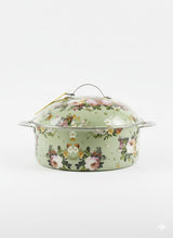 MayFlower Stainless Steel Hot Pot 2500ml – Pista Green Floral Design, Insulated Serving Bowl - Al Kabayel Discount CentreMayFlower Stainless Steel Hot Pot 2500ml – Pista Green Floral Design, Insulated Serving BowlCasserolesMAYFLOWERAl Kabayel Discount Centre