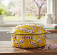 MayFlower Stainless Steel Hot Pot 5000ml – Yellow Floral Design, Large Thermal Food Casserole - Al Kabayel Discount CentreMayFlower Stainless Steel Hot Pot 5000ml – Yellow Floral Design, Large Thermal Food CasseroleCasserolesMAYFLOWERAl Kabayel Discount Centre