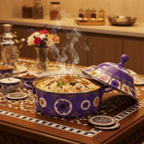 Mayflower Stainless Steel Insulated Hotpot with Elegant Purple Floral Design Ideal for Large Family Meals 5000 ml - Al Kabayel Discount CentreMayflower Stainless Steel Insulated Hotpot with Elegant Purple Floral Design Ideal for Large Family Meals 5000 mlCasserolesMAYFLOWERAl Kabayel Discount Centre