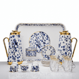 Mayflower White & Gold Decorative 29 - Piece Tea and Coffee Set with Purple Flower Artwork - Al Kabayel Discount CentreMayflower White & Gold Decorative 29 - Piece Tea and Coffee Set with Purple Flower ArtworkTea SetsMAYFLOWERAl Kabayel Discount Centre