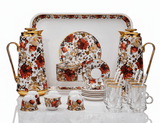 Mayflower White & Gold Luxury 29 - Piece Tea and Coffee Serving Set with Red Floral Design - Al Kabayel Discount CentreMayflower White & Gold Luxury 29 - Piece Tea and Coffee Serving Set with Red Floral DesignTea SetsMAYFLOWERAl Kabayel Discount Centre