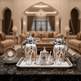 Mayflower White & Silver Premium Tea and Coffee Set with Elegant Modern Design – 29 Pieces - Al Kabayel Discount CentreMayflower White & Silver Premium Tea and Coffee Set with Elegant Modern Design – 29 PiecesTea SetsMAYFLOWERAl Kabayel Discount Centre