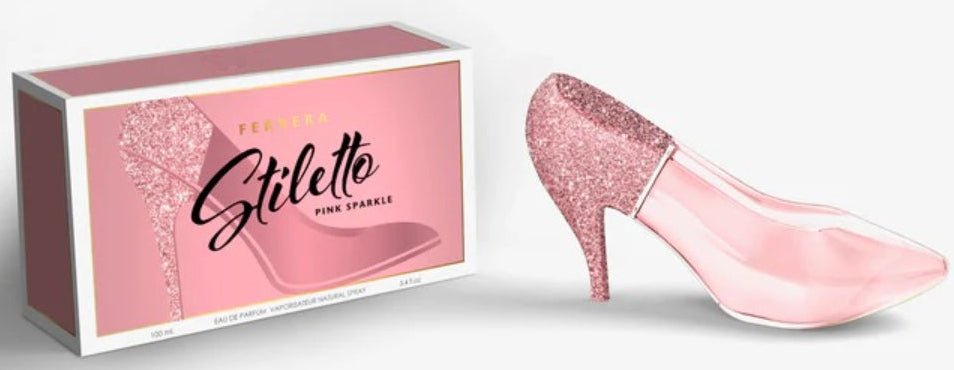 MB Parfums Ferrera Stiletto Pink Sparkle EDP - 100ml - Al Kabayel Discount CentreMB Parfums Ferrera Stiletto Pink Sparkle EDP - 100mlPerfumesMB PARFUMAl Kabayel Discount Centre