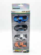 MBZZ Die - Cast 1:64 Scale Model Sports Cars – 4 - Piece Set (Assorted Colors) - Al Kabayel Discount CentreMBZZ Die - Cast 1:64 Scale Model Sports Cars – 4 - Piece Set (Assorted Colors)ToysMBZZAl Kabayel Discount Centre