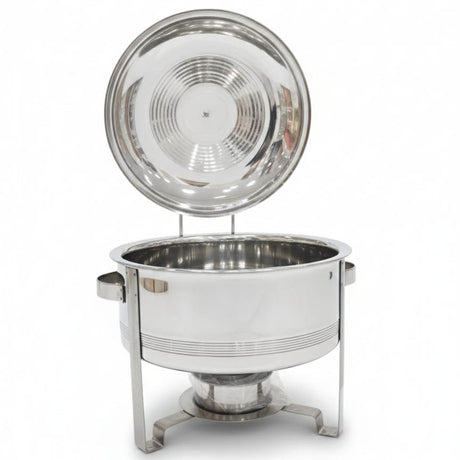 Meera 4000ml Stainless Steel Food Warmer – Classic Silver Finish Design 1 High - Quality Buffet Serving Dish - Al Kabayel Discount CentreMeera 4000ml Stainless Steel Food Warmer – Classic Silver Finish Design 1 High - Quality Buffet Serving DishWarmersMEERAAl Kabayel Discount Centre