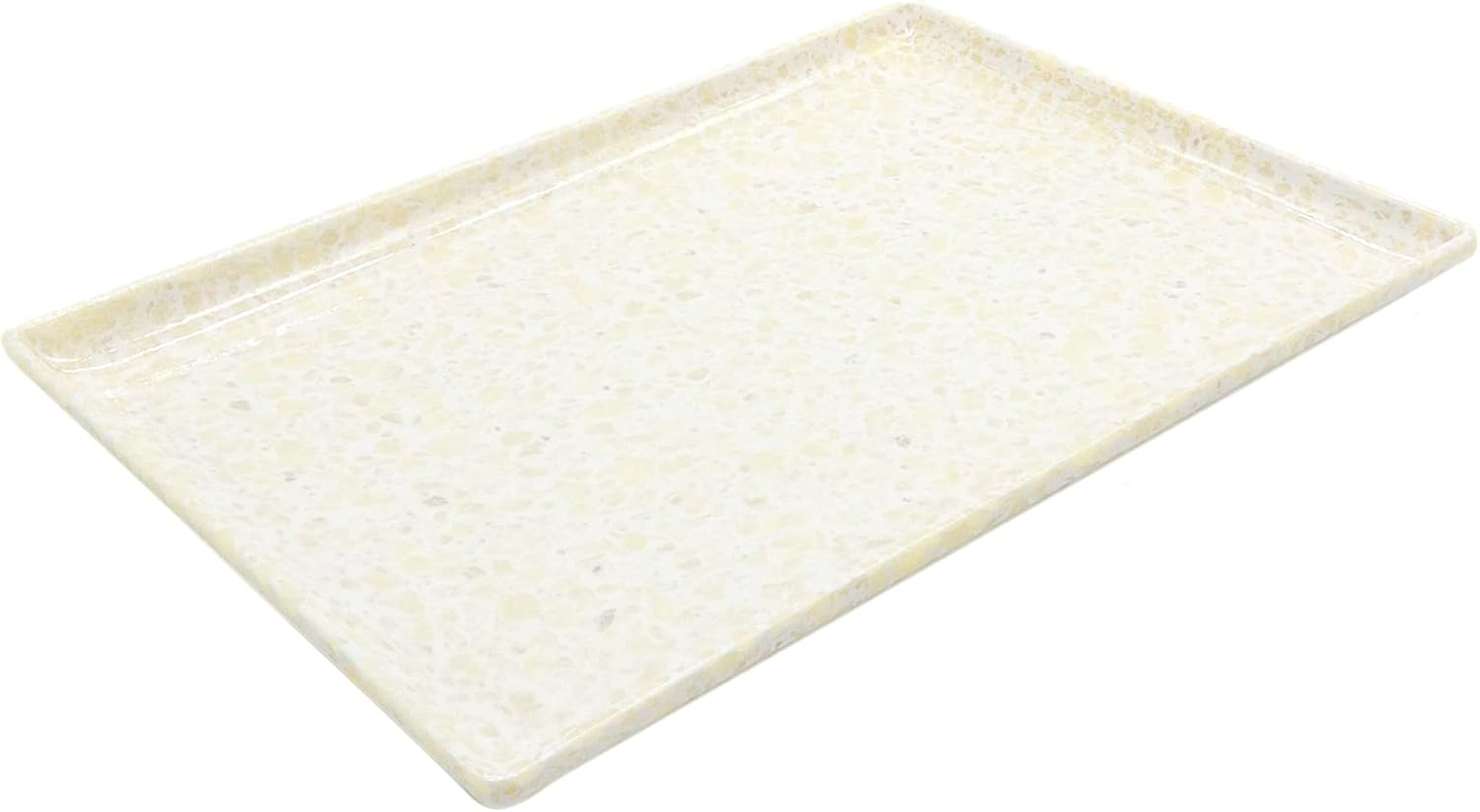 Melamine Rectangle Serving Tray 25x17cm, Off - White Color Marble Designed Texture Plates Rectangular Shape Pattern Healthy Platter Tray Kitchen Product Premium Multipurpose Use Accessories - Al Kabayel Discount CentreMelamine Rectangle Serving Tray 25x17cm, Off - White Color Marble Designed Texture Plates Rectangular Shape Pattern Healthy Platter Tray Kitchen Product Premium Multipurpose Use AccessoriesAKDCAl Kabayel Discount Centre