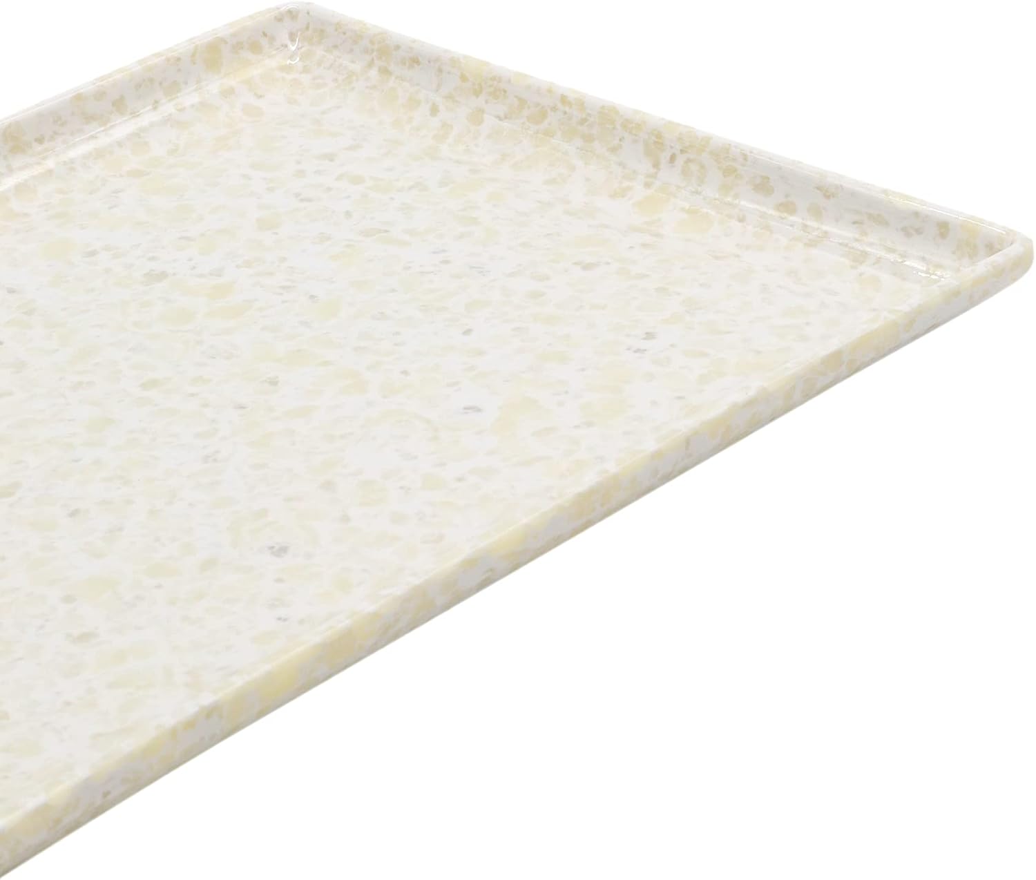 Melamine Rectangle Serving Tray 25x17cm, Off - White Color Marble Designed Texture Plates Rectangular Shape Pattern Healthy Platter Tray Kitchen Product Premium Multipurpose Use Accessories - Al Kabayel Discount CentreMelamine Rectangle Serving Tray 25x17cm, Off - White Color Marble Designed Texture Plates Rectangular Shape Pattern Healthy Platter Tray Kitchen Product Premium Multipurpose Use AccessoriesAKDCAl Kabayel Discount Centre