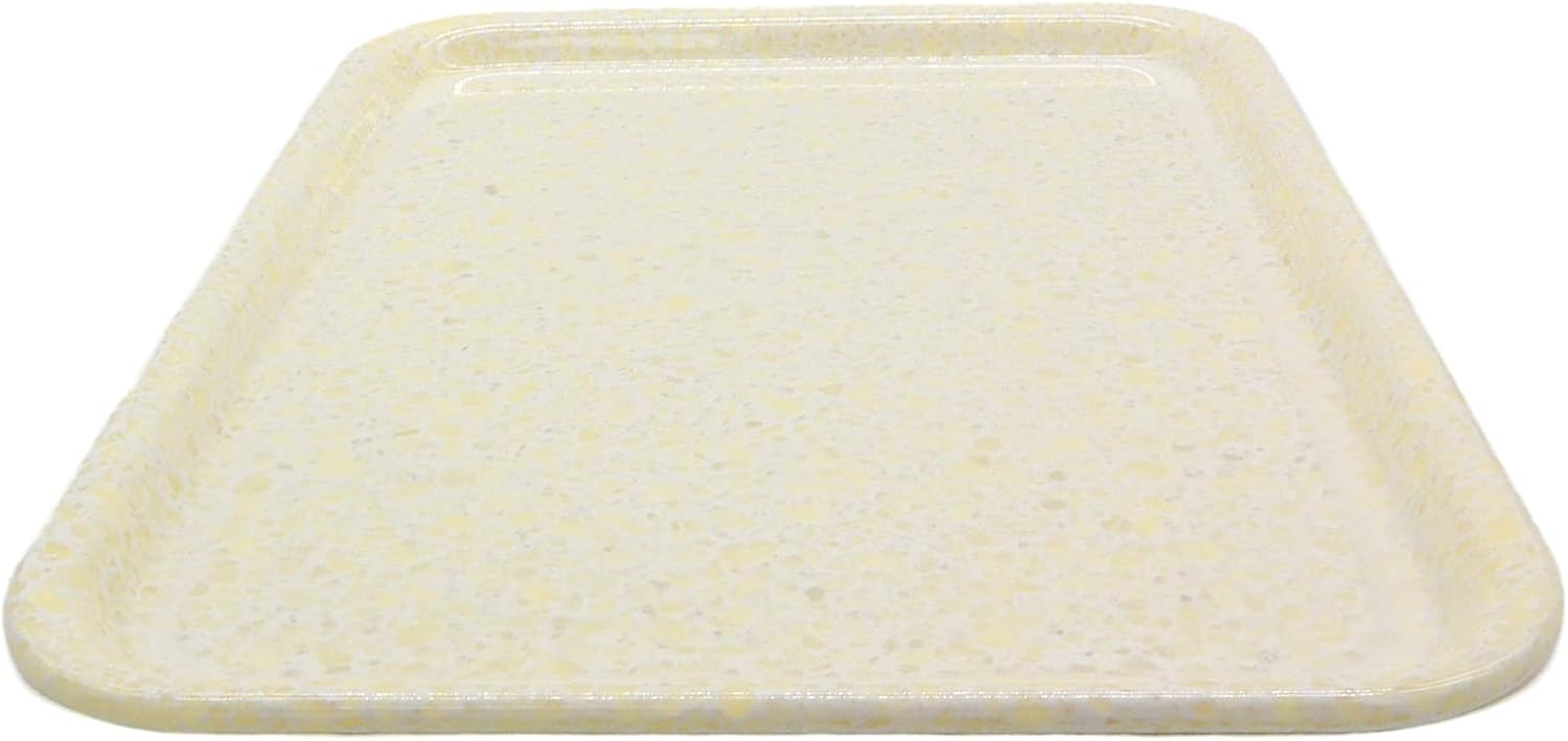 Melamine Rectangle Serving Tray 35x26cm, Off - White Color Marble Designed Texture Plates Rectangular Shape Pattern Healthy Platter Tray Kitchen Product Premium Multipurpose Use Accessories - Al Kabayel Discount CentreMelamine Rectangle Serving Tray 35x26cm, Off - White Color Marble Designed Texture Plates Rectangular Shape Pattern Healthy Platter Tray Kitchen Product Premium Multipurpose Use AccessoriesAl Kabayel Discount CenterAl Kabayel Discount Centre