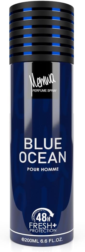 Memwa Blue Ocean Memwa Body Spray Perfume Deodorant For Men - 200ML - Al Kabayel Discount CentreMemwa Blue Ocean Memwa Body Spray Perfume Deodorant For Men - 200MLBody Mists & SpraysMEMWAAl Kabayel Discount Centre