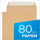MERIT 50pcs Peel & Seal Manila Envelopes 80GSM, 324mm*229mm, Brown - Al Kabayel Discount CentreMERIT 50pcs Peel & Seal Manila Envelopes 80GSM, 324mm*229mm, BrownEnvelopes & Mailing SuppliesMERITAl Kabayel Discount Centre