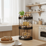 Meta Industrial Style Black Metal 3 - Tier Storage and Organizer Rack – 55 cm - Al Kabayel Discount CentreMeta Industrial Style Black Metal 3 - Tier Storage and Organizer Rack – 55 cmOrganizers & AccessoriesAKDCAl Kabayel Discount Centre