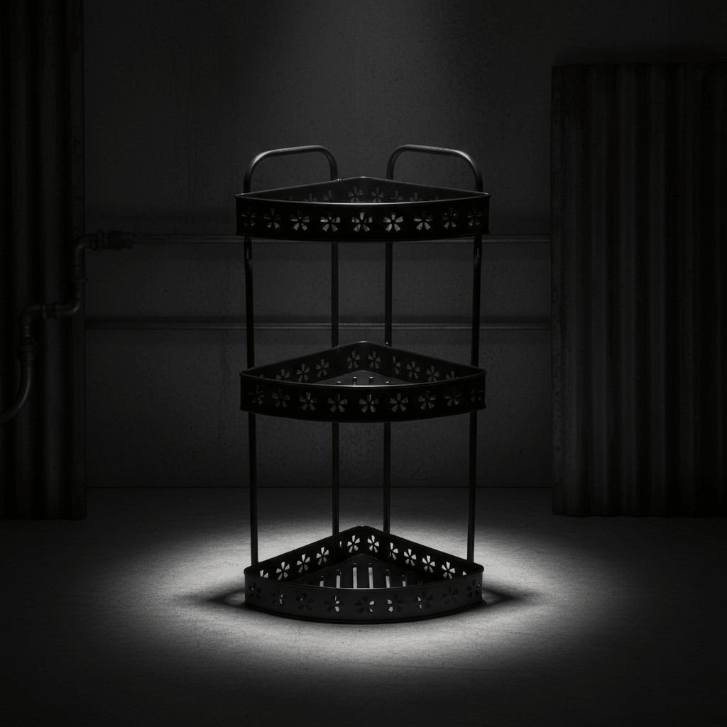 Meta Industrial Style Black Metal 3 - Tier Storage and Organizer Rack – 55 cm - Al Kabayel Discount CentreMeta Industrial Style Black Metal 3 - Tier Storage and Organizer Rack – 55 cmOrganizers & AccessoriesAKDCAl Kabayel Discount Centre
