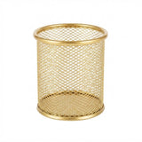 Metal Mesh Pen Holder - 10×8 cm - Gold / Rose Gold - Al Kabayel Discount CentreMetal Mesh Pen Holder - 10×8 cm - Gold / Rose GoldOrganizers & AccessoriesAKDCAl Kabayel Discount Centre